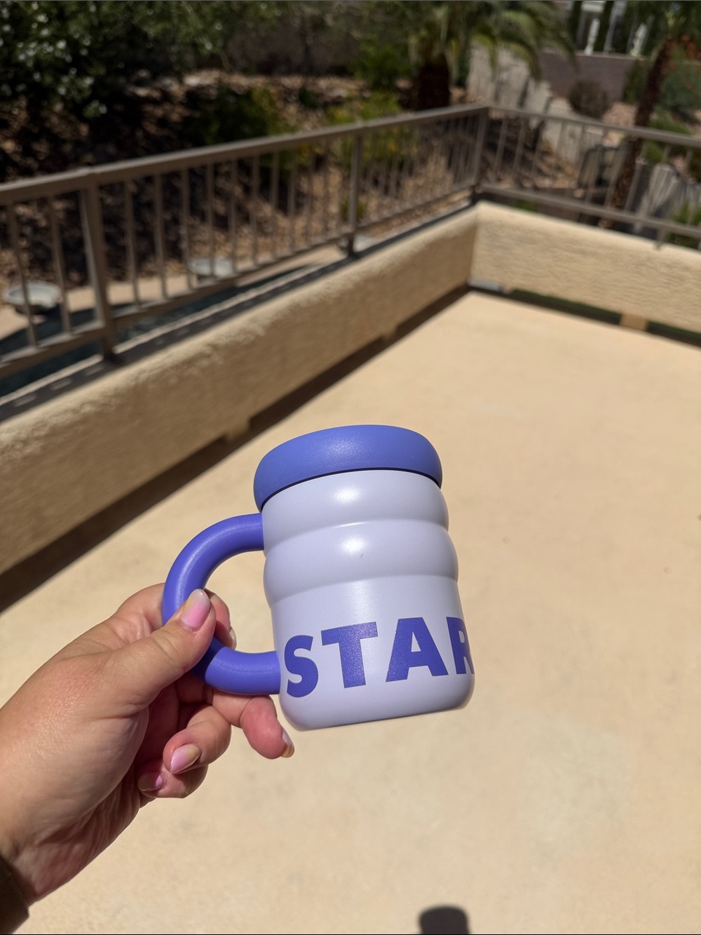 Starbucks Travel Mug in Lavender and Purple